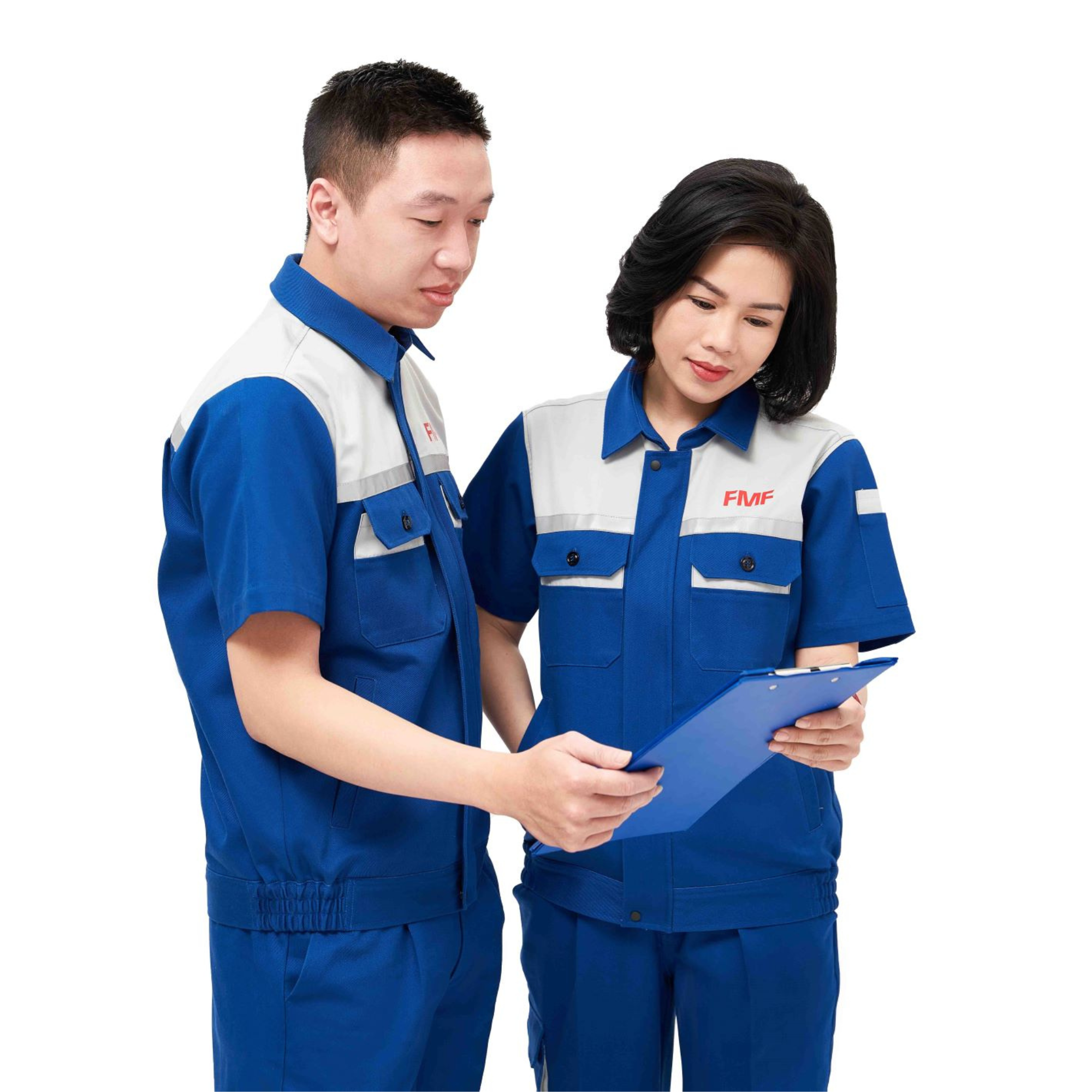 Engineer safety vest and work uniforms Durable for men and women from FMF VN Verified Manufacturer clothes ODM/OEM - free sample