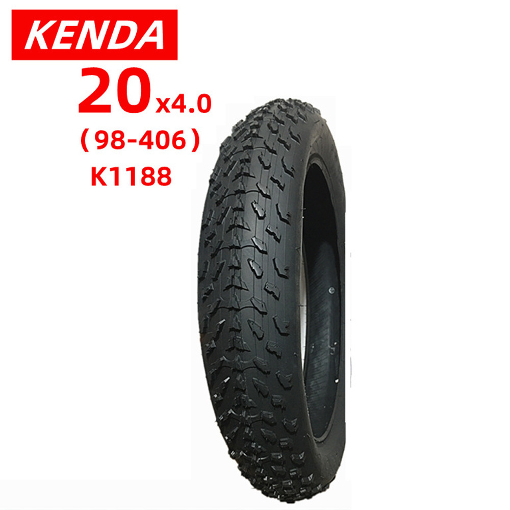 KENDA electric bike tires 20*4.0/24*4.0/26*4.0 MTB inner tube snowmobile outer tire ebike wide fat bicycle tire accessories