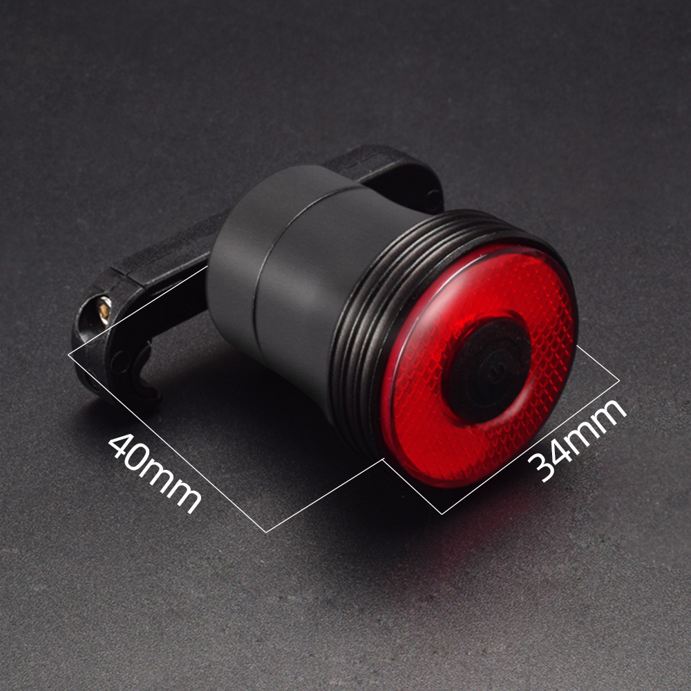 Bicycle tail light Smart Brake Sensor Tail Light Mountain road bike USB charging safety warning tail light cycling equipment