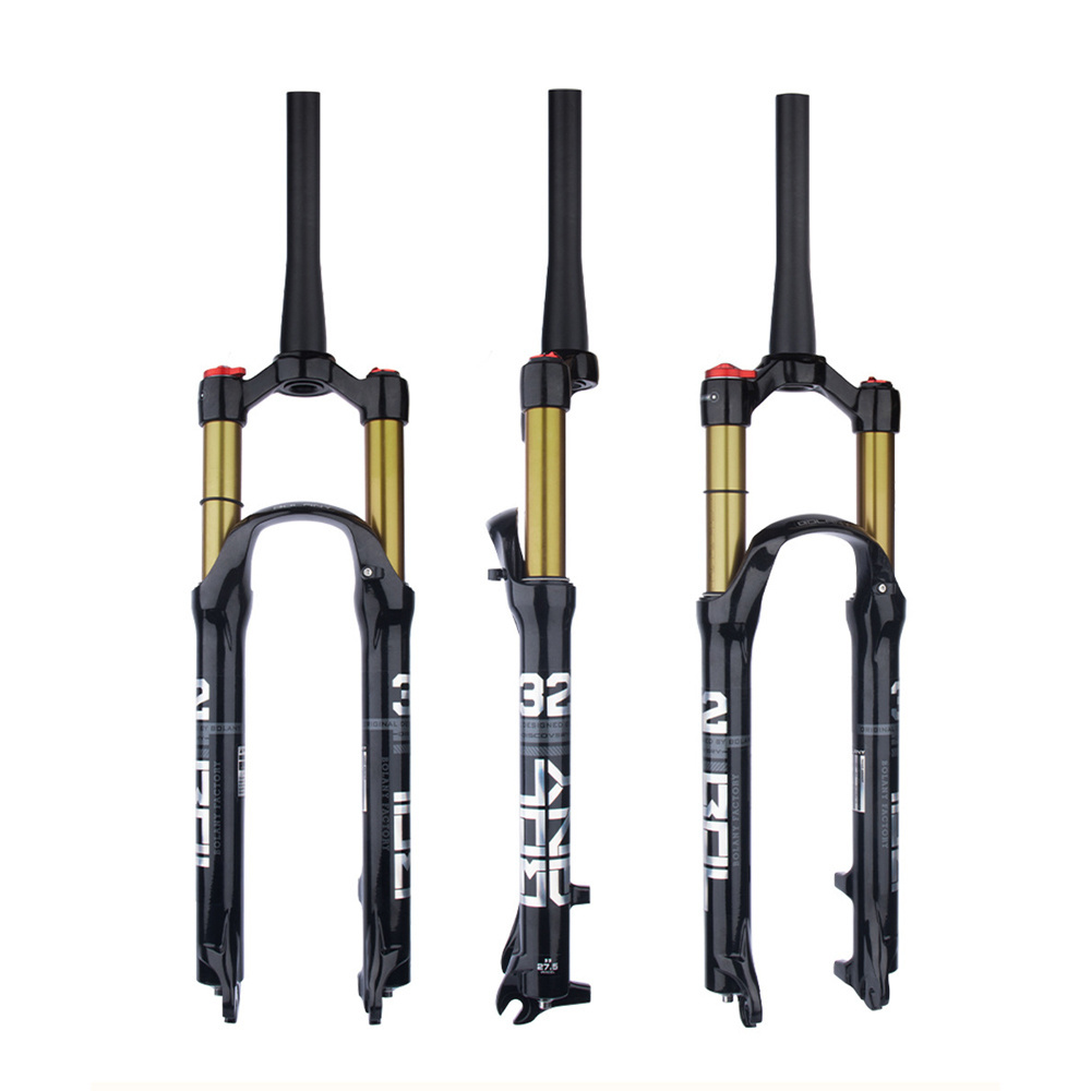 Bolany XCM Bike Front Fork Mountain Bike Fork MTB Suspension Bike Fork Crown Spring Pit 26 27 5 29 Inch Magnesium Alloy / CN;GUA