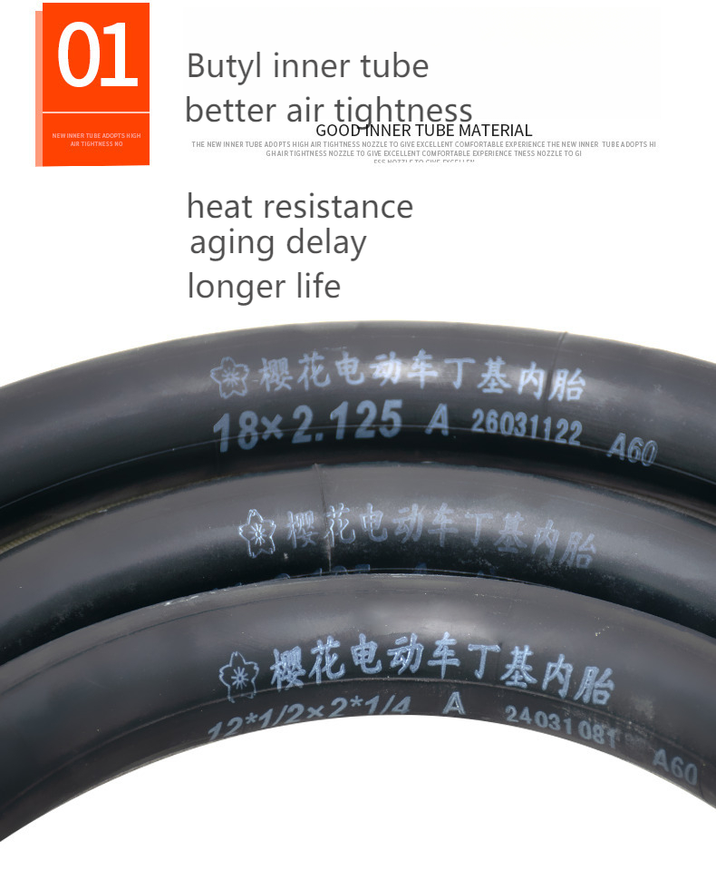 Cheap natural rubber motorcycle inner tubes motor tyre tube