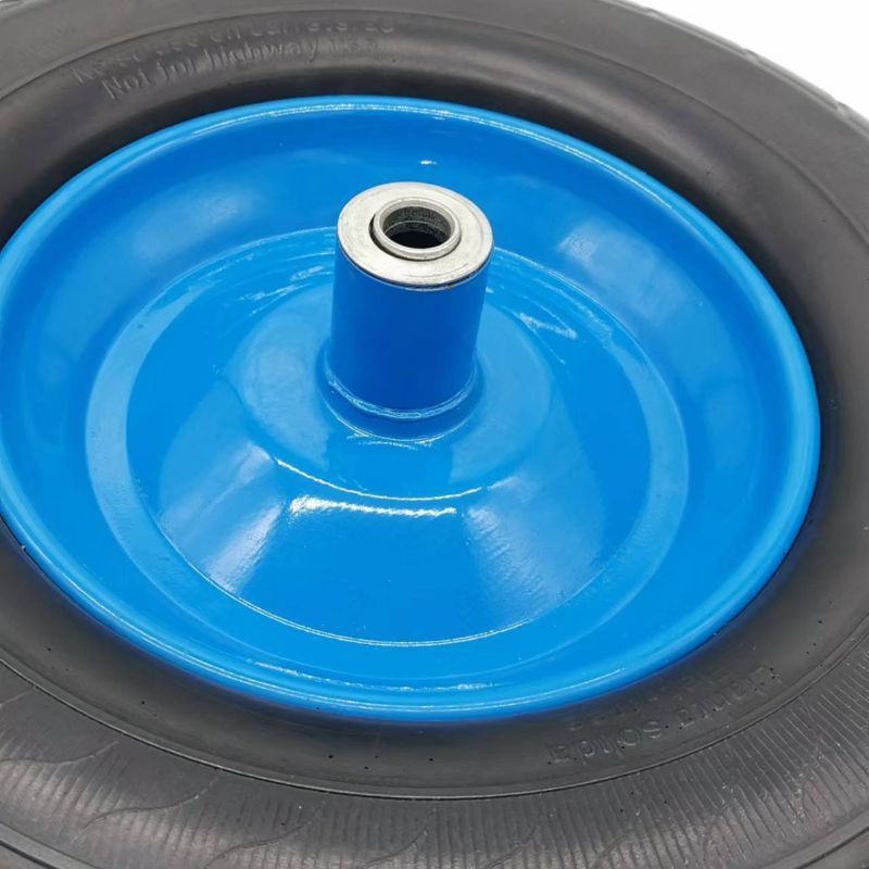 5 6 7 8 13 16 PU Form Wheel 3.25-8 3.00-8 4.00-8 Wheelbarrow Tyre Wheel Barrow Tyre construction hand trolley wheel