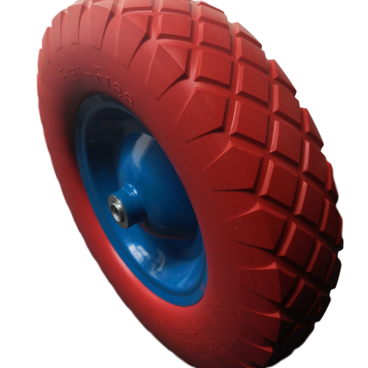 6 inch Colorful Solid 3.00-8 3.25-8 4.00-8Polyurethane Puncture Proof Flat Free PU Foam Caster Tyre Wheel Tires for Wheelbarrow