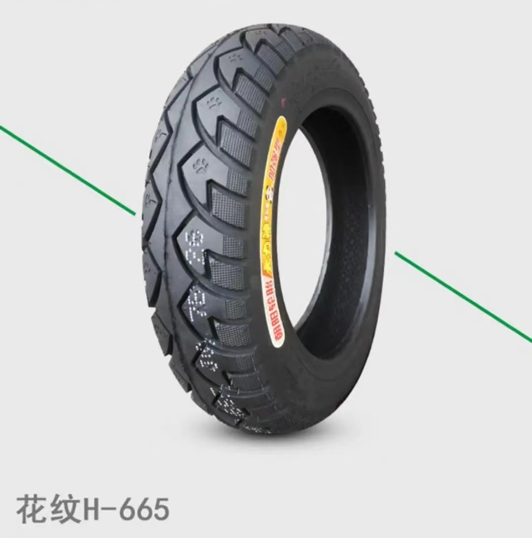 3.00-10 Inch Tubeless Motorcycle Flexible Tire For Motocross Scooter and  Pit Bike Tire