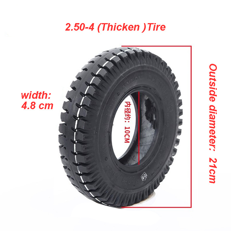 Hot selling electric scooter tires 2.50-4 electric scooter motorcycle tires