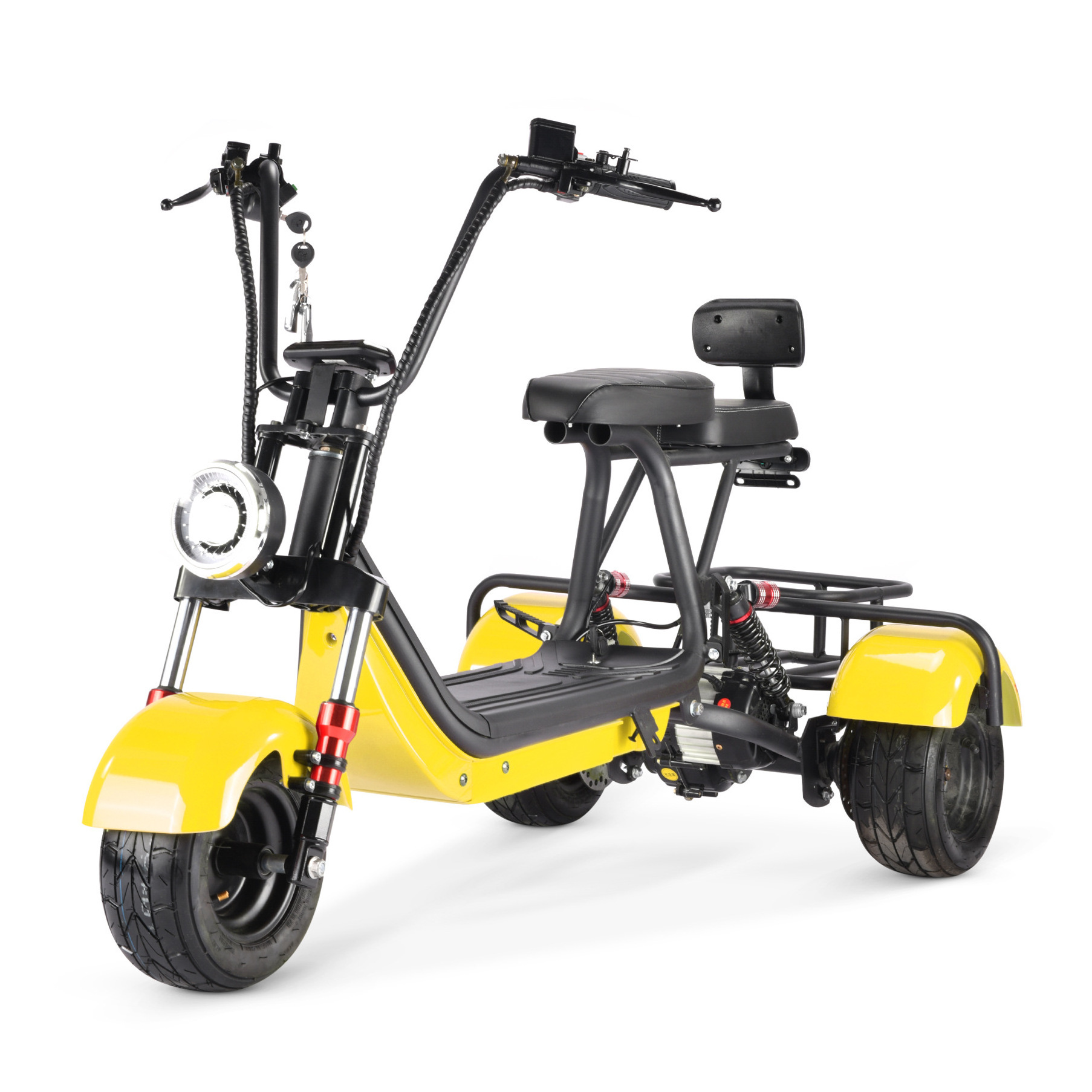 Hot Sale Three Wheel Citycoco Golf Cart 60V 800W Tricycle 3 Wheel Citycoco electric Tricycle 3 wheel electric bike