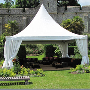 10X10 Luxury marquee party 3X3 4X4 5X5 Outdoor Hexagon gazebo Pagoda Tent with waterproof canopy