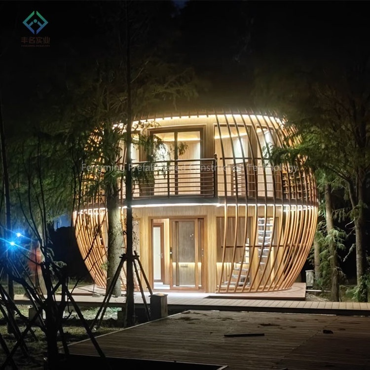 Luxury Tiny House Event Tents Camping Outdoor Waterproof Prefabricated House Prefab Cabin for Resort Hotel