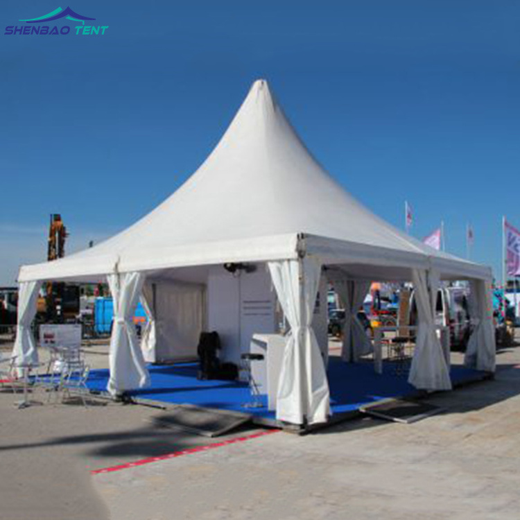 Trade show tent large outdoor commercial marquee party event strech canopy circus pagoda tent for event pagodas tents price