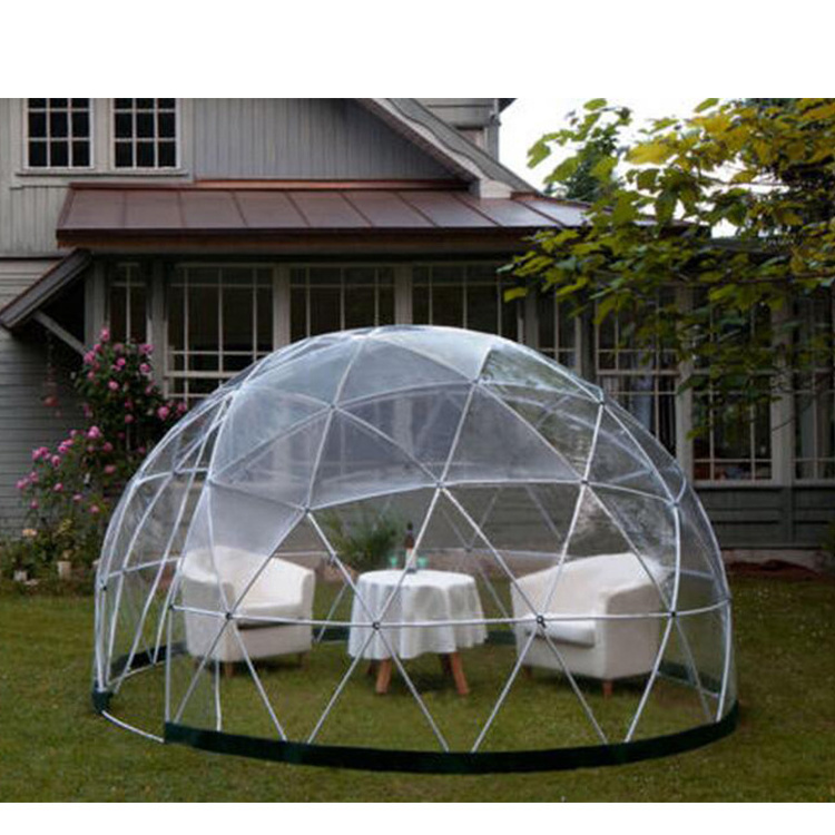 Outdoor Camping In Transparent Bubble House 5M Geo Domes Dome Glass Igloo Outdoor