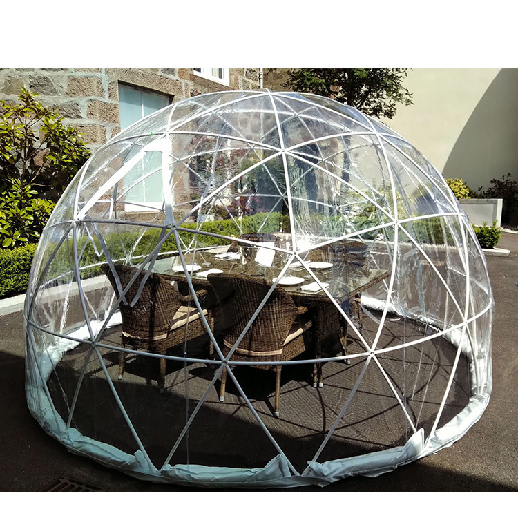 outdoor gazebo garden tent clear pvc tent transparent igloo dome tent with