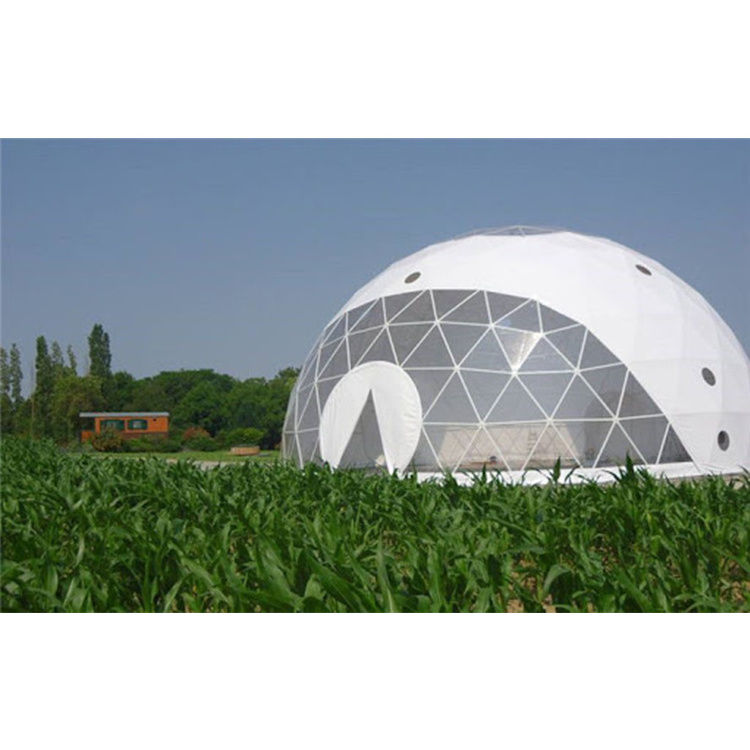 Heated House Round Dome Tent Dome glamping Tent Kit For Outdoor Resort