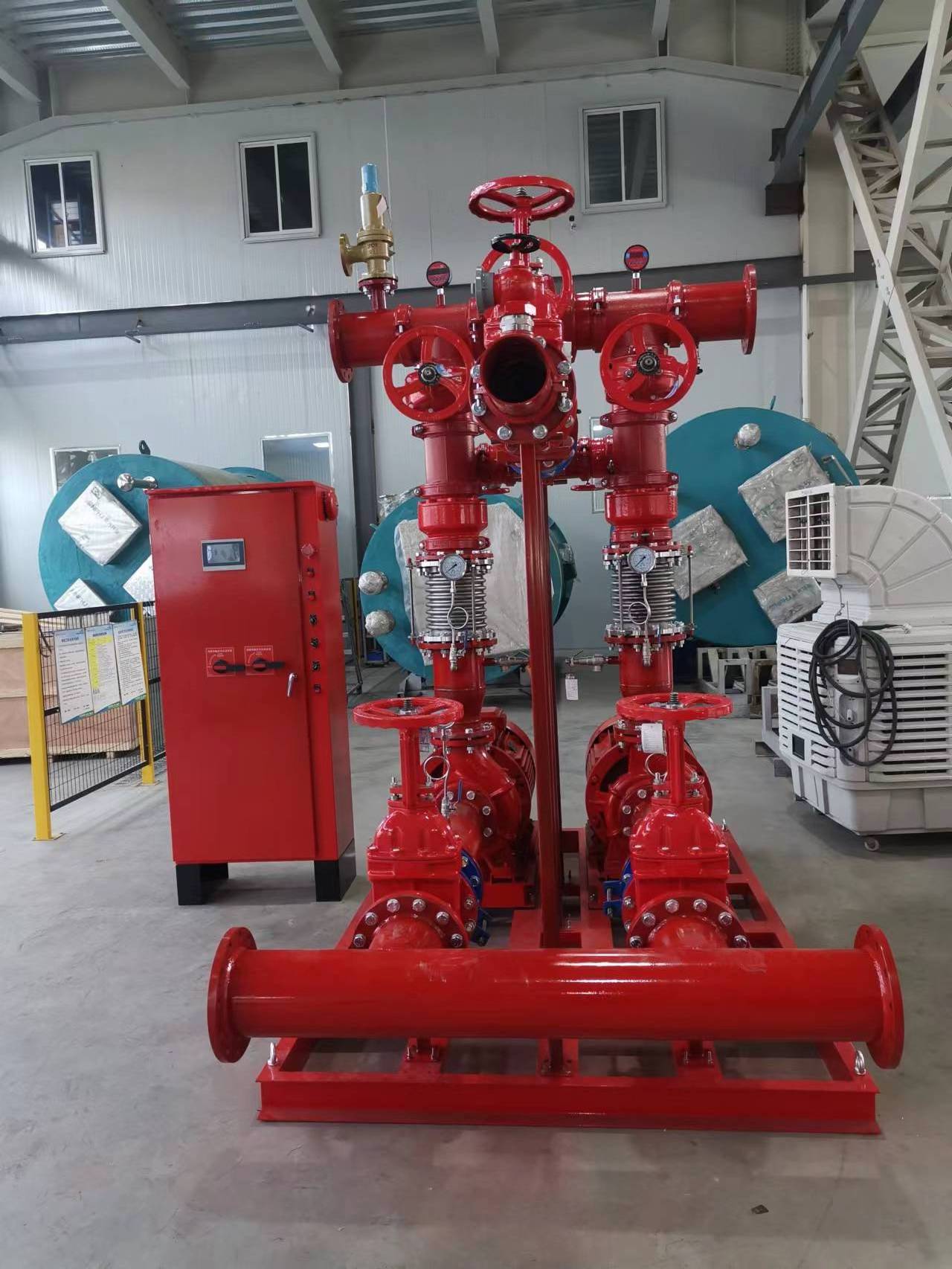 Widely used horizontal single stage pump ZY-NFFW fire booster water supply equipment