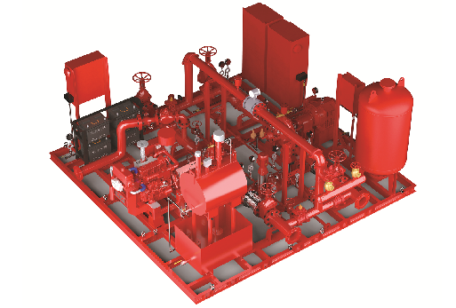 Smart Linkage Control Integrated  Fire Water Supply Packaged System for fire protection application