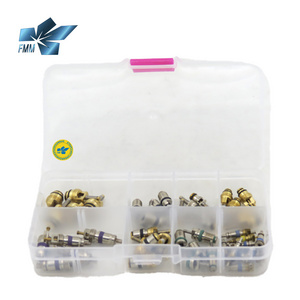 Valve Core Assortment Set for R12 R134a BMW Mercedes Benz Honda Toyota Volkswagen VW Volvo