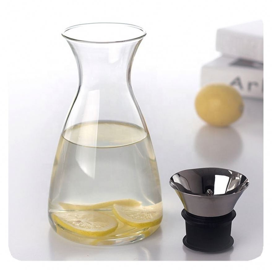 New High Quality Borosilicate Glass Water Jug Tea Pot Juice Pitcher Cold Water 2024