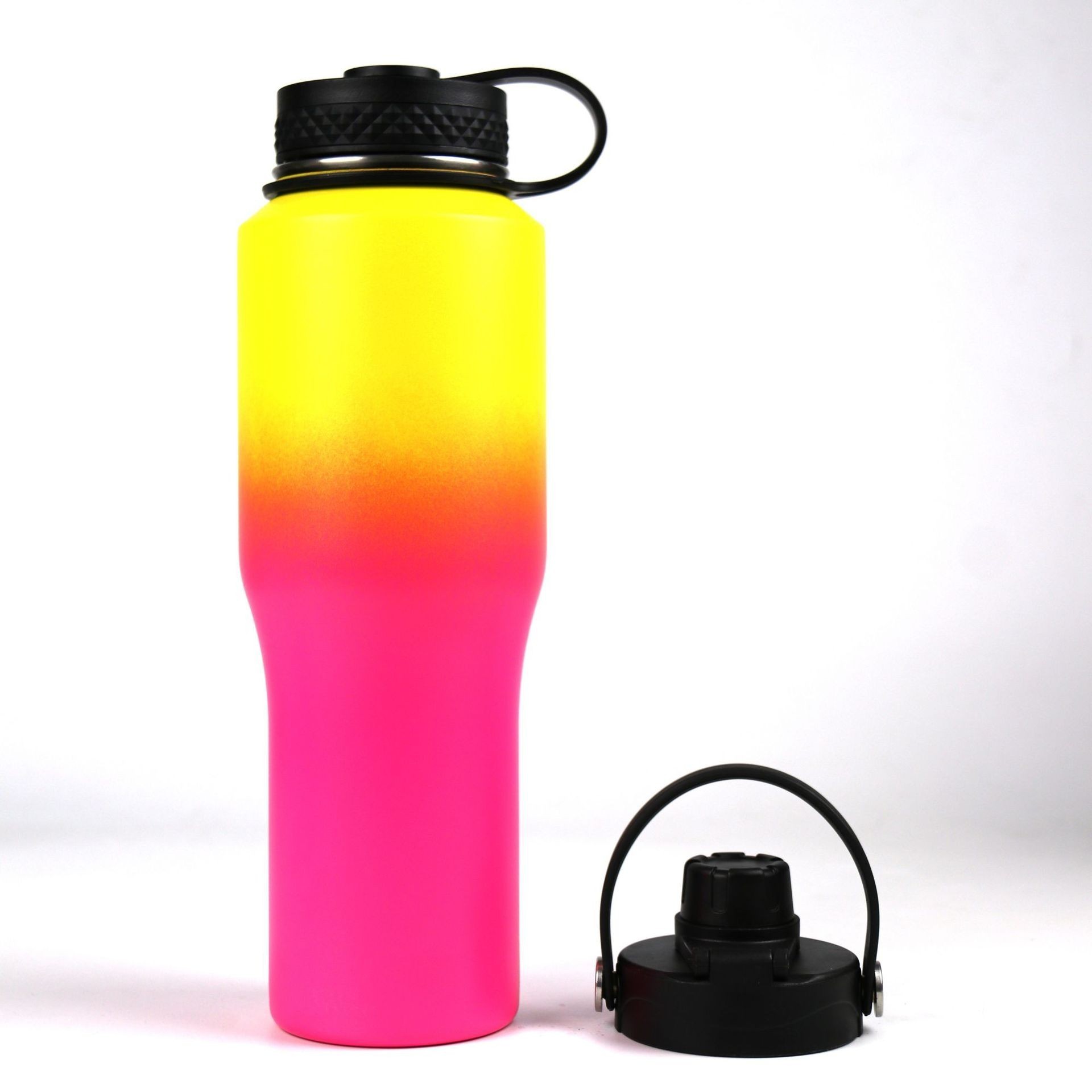 32oz portable outdoor mountaineering water bottle Large capacity insulated Space cup Double stainless steel