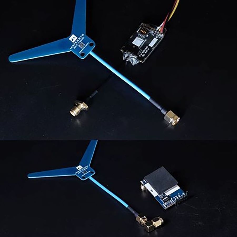 1.2G 8Channels 700mW Transmission FPVSystem Transmitter Receiver Combo With Antenna 3.7-5V Audio Video Parts for RC Drone