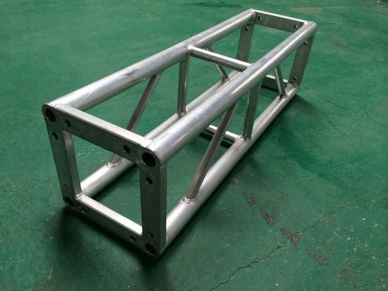 Aluminum alloy bolt truss 6061-T6 screw box square truss panel fasteners metal roof truss design 300x300mm 400x400mm