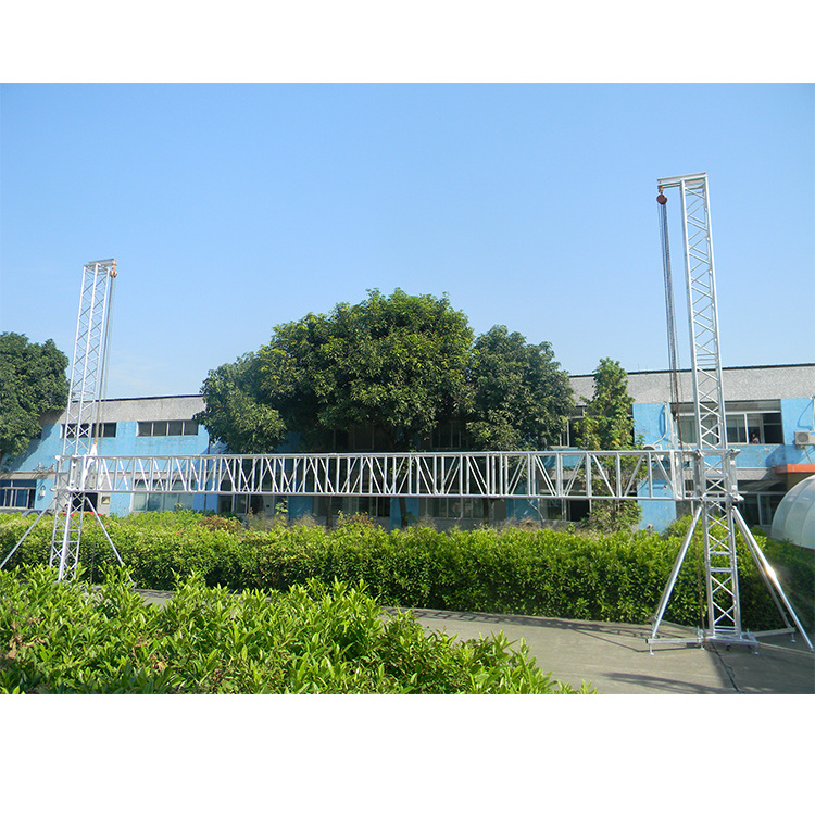 6x7m 8x10m aluminum lightint truss speaker lift truss system for line array