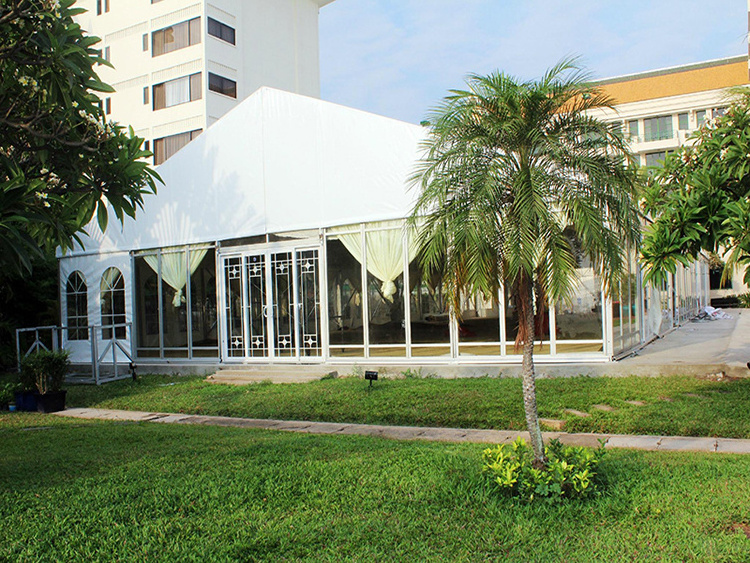 Aluminum see through large party marquee designed the tent  frame church for wedding events