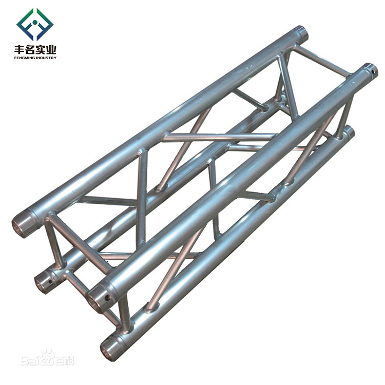 high loading capacity catwalk lighting dj stage spigot truss with roof coverings 300x300mm 400x400mm