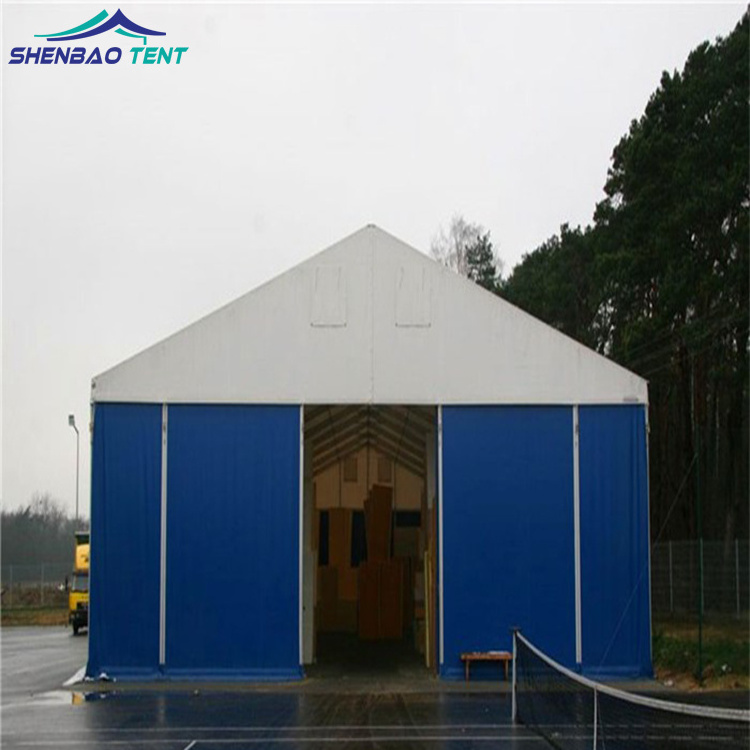 Large Frame Warehouse Storage Industrial Tent With White Pvc Wall For Sale  Trade Show Tent