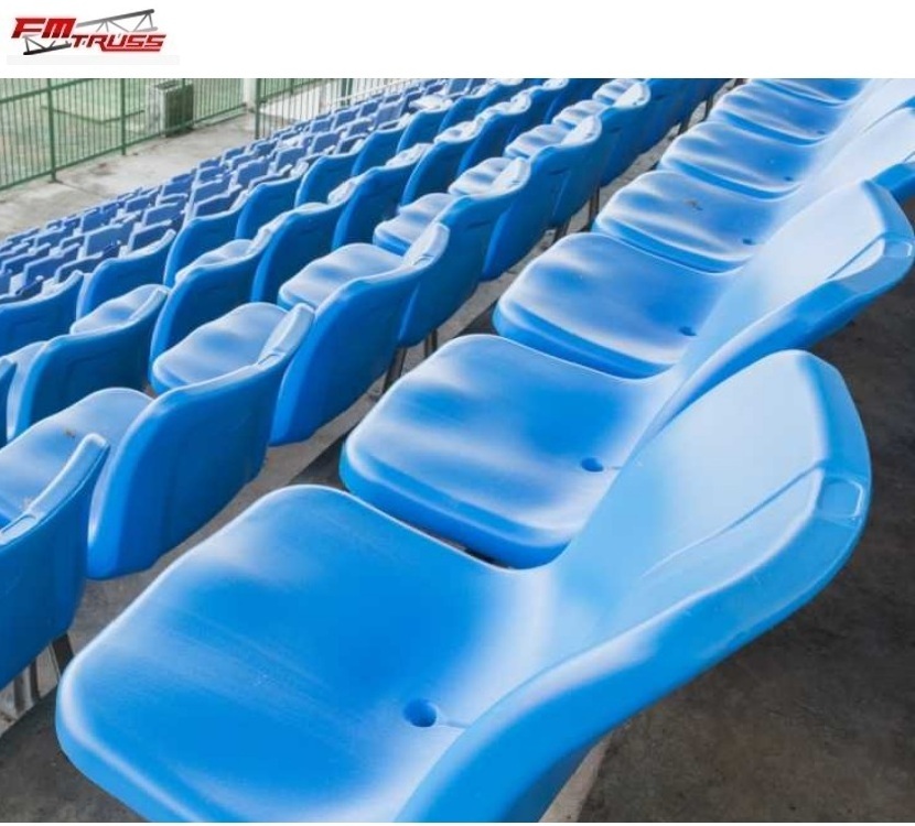 indoor retractable gym bleacher chairs telescopic seating