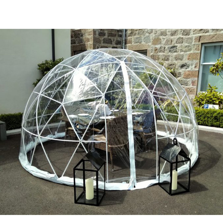 high quality plastic dome cover hubs dome kit yurt geodesic dome house tent