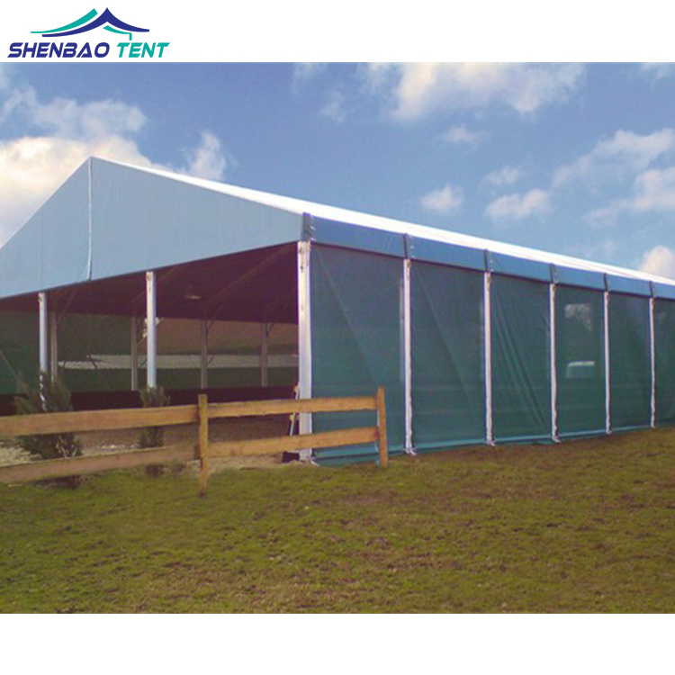 Large Frame Warehouse Storage Industrial Tent With White Pvc Wall For Sale  Trade Show Tent