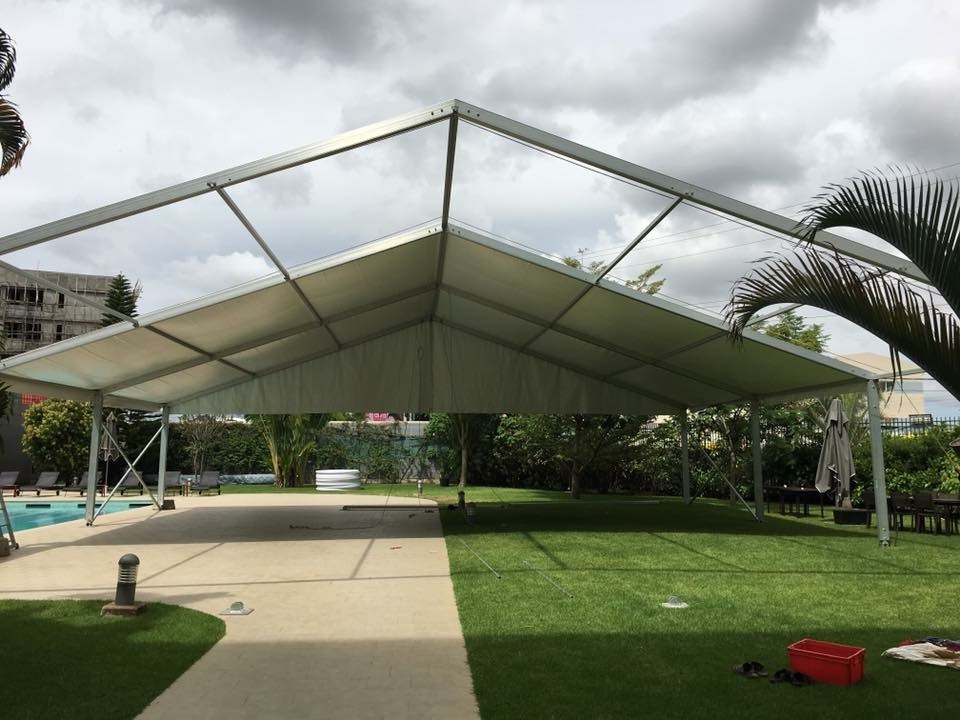 Luxury Marquee Event Wedding Tent With Cassette Floor tents big clear roof marquee party transparent tent for event