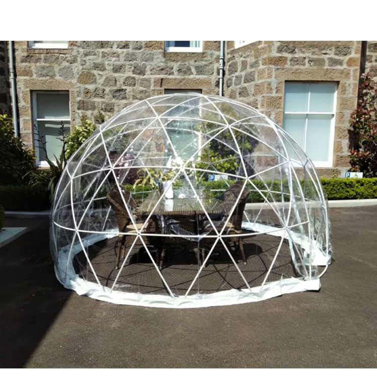 high quality plastic dome cover hubs dome kit yurt geodesic dome house tent