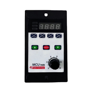 Mini vfd ac induction motor speed controller 220v 0.75kw frequency inverter 750w speed regulation