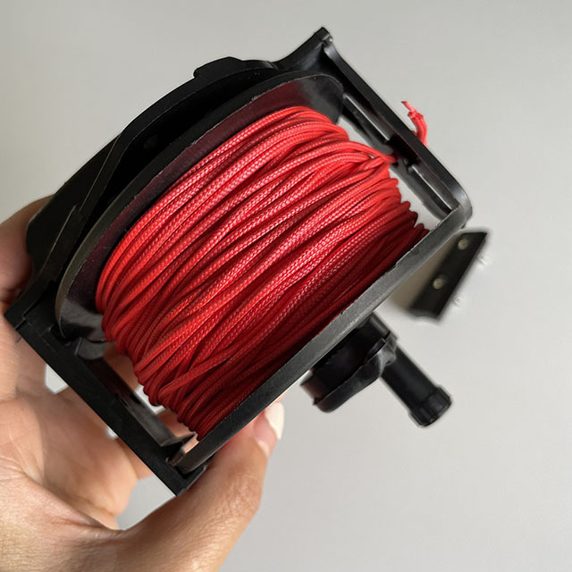 High quality 50m red line spearfishing speargun reel