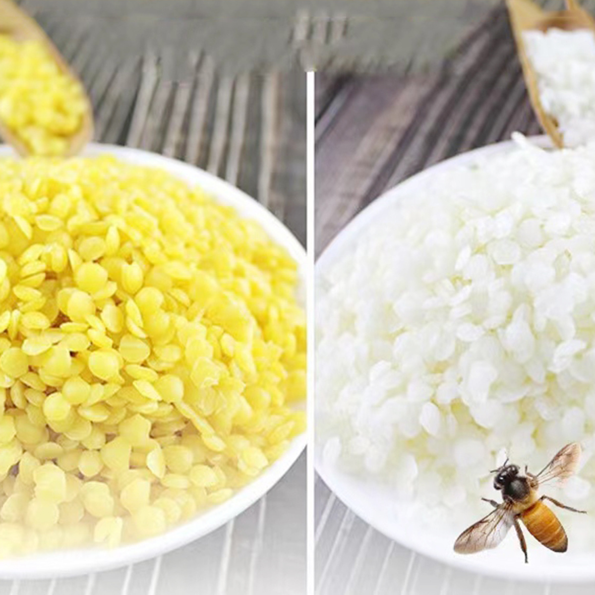 Manufacturer wholesale yellow white beeswax granular beeswax block beeswax for candle making