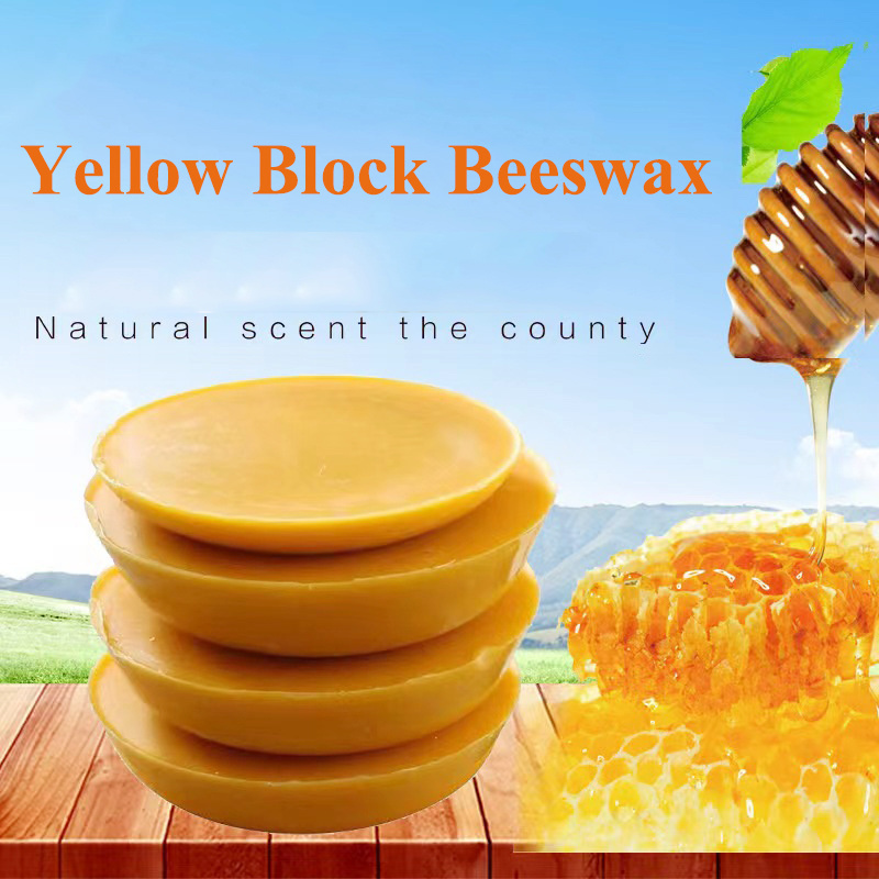 Manufacturer wholesale yellow white beeswax granular beeswax block beeswax for candle making