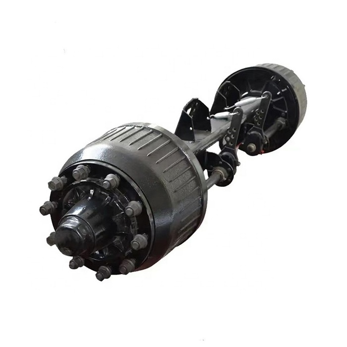 German type axle 16t for semi trailer truck axles trucks and trailers parts 16 ton trailer axle with abs system