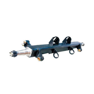 Factory Superior Capacity truck drive axle 12t Tube 150*150*16 Trailer Parts German Type Axle