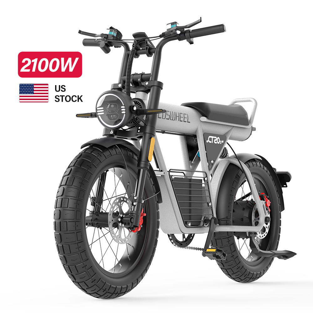 60V 2000W Power eBike 50mph High Speed e Dirt Bike For Adults Electric Mountain Bike