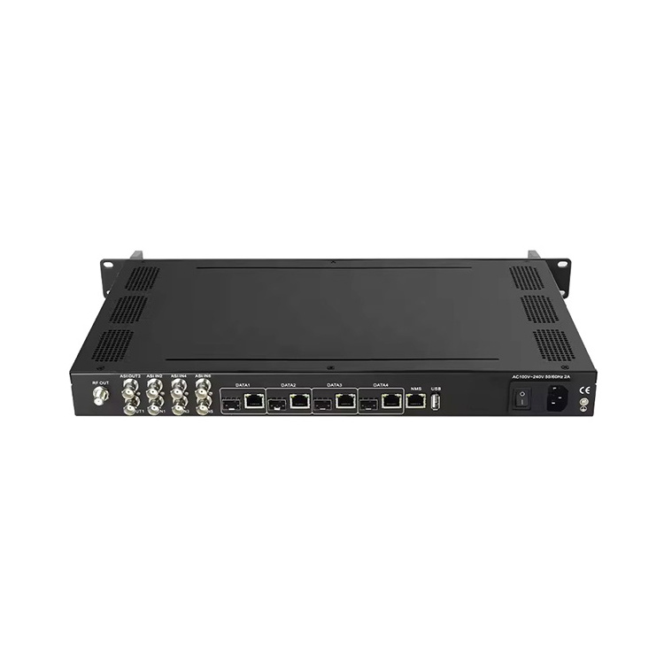 FN3308T Digital TV Headend System 16/24 in 1 ASI SFP input to  RF/CATV out DVB-T ISDB-T AIS-T Video Modulator