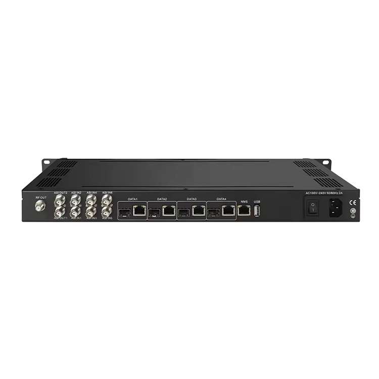 FN3308T Digital TV Headend System 16/24 in 1 ASI SFP input to  RF/CATV out DVB-T ISDB-T AIS-T Video Modulator