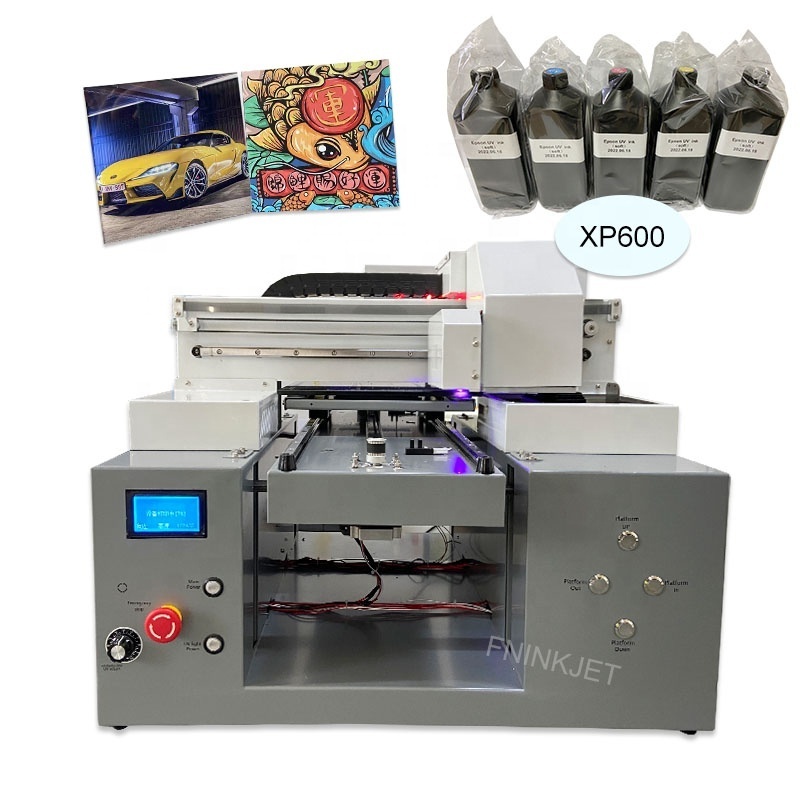 Fninkjet A3 UV DTF Flatbed Printer Durable Label Glass Wood PVC Acrylic Cell Phone Case Printing Machine