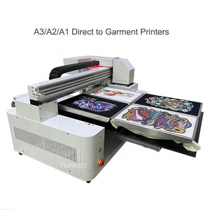 White ink Circulation Self Maintenance A1 A1 A2 A3 Size DTG Printer for Cotton Used DTF/DTG Printer for Sale