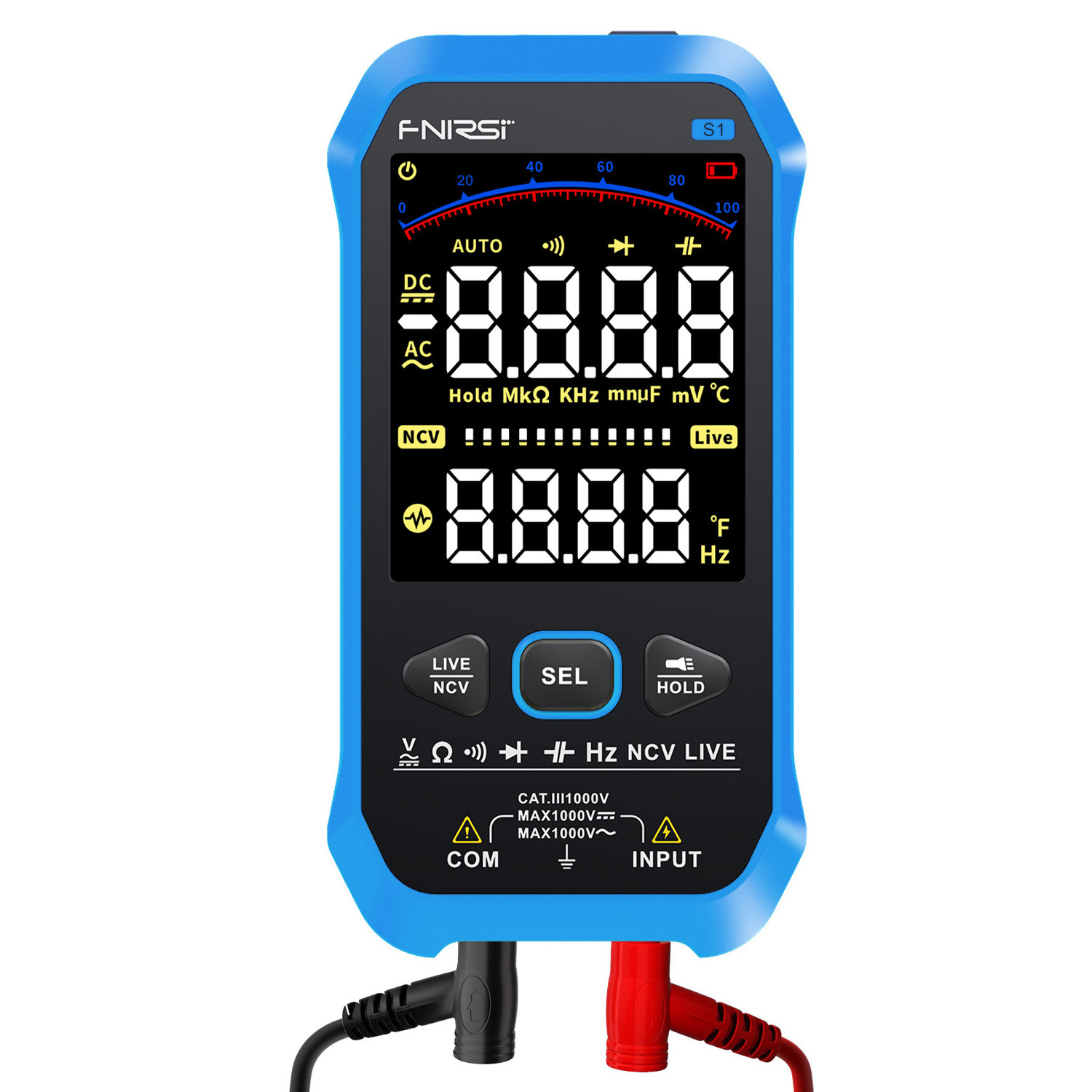 good quality true RMS professional smart digital rechargeable multimeter