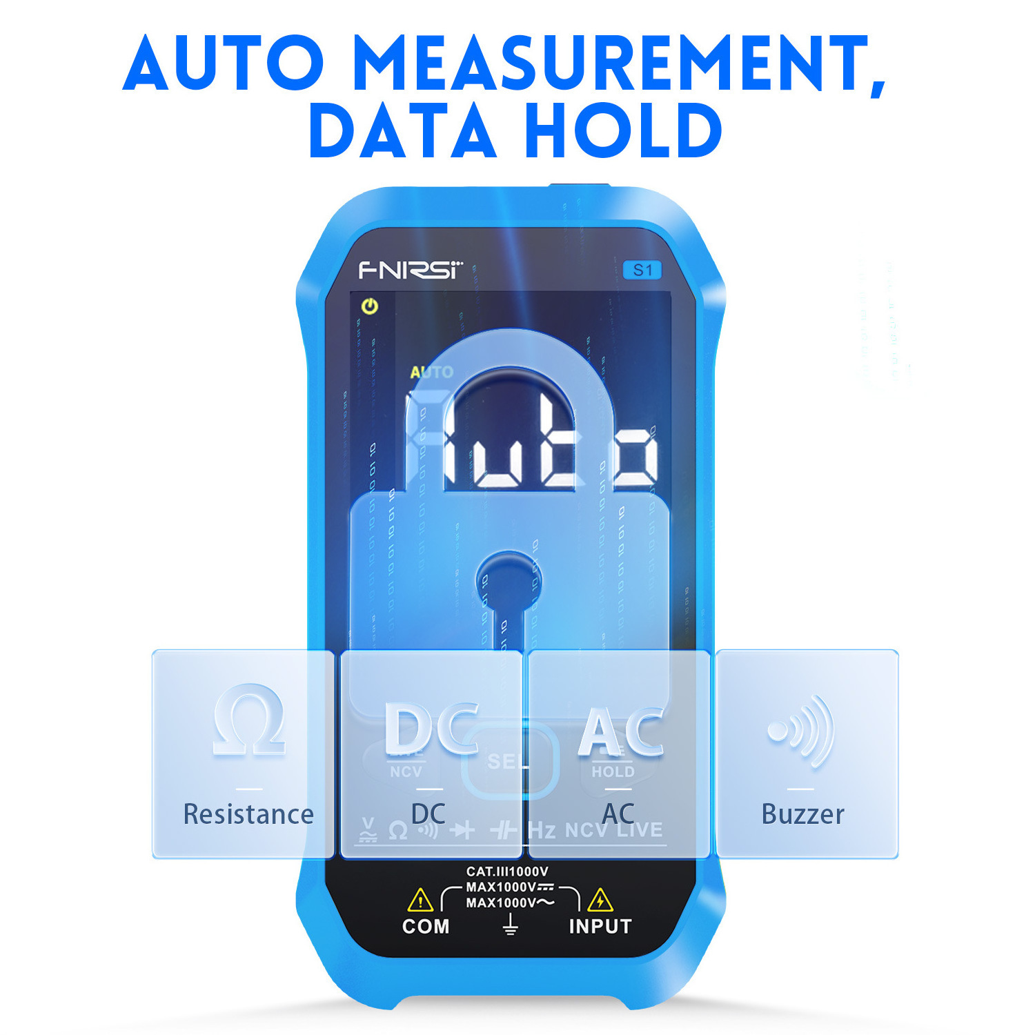 good quality true RMS professional smart digital rechargeable multimeter