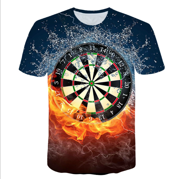 design your own high quality dart shirt,free design