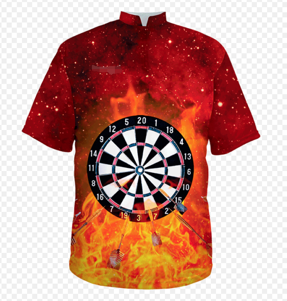 New design custom sublimation darts shirt darts jerseys