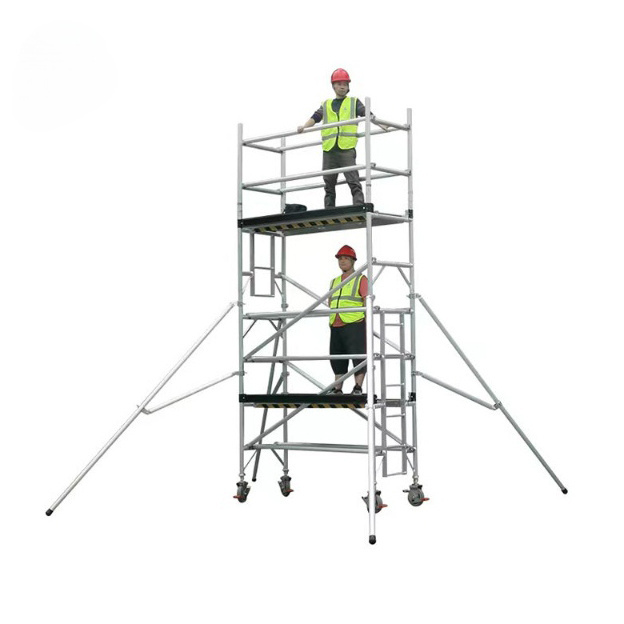 China Cheap Trestle Buy 6 Meter Telescopic Echaffaudage Mobile Scaffolding Aluminium Systems scaffolding for construction