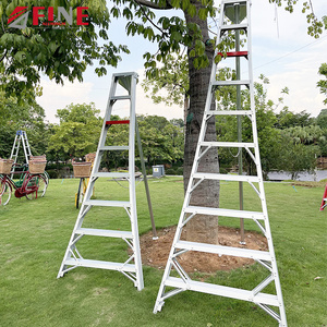 Triangle Agriculture 10 Steps Orchard Cherry Aluminum Harvest Tripod Fruit Ladder