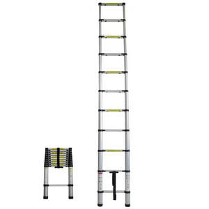 fiberglass lightweight telescopic extension folding step ladder